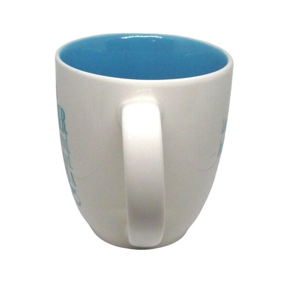Teacher Appreciation Ceramic Mug White & Blue Inspirational  Christian Art Gifts - Picture 8 of 8